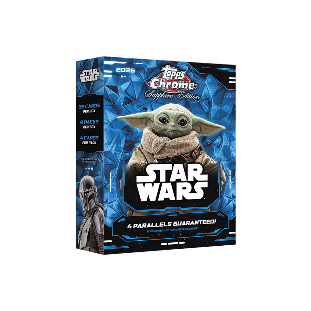 2026 Topps Star Wars Chrome Sapphire Edition Box