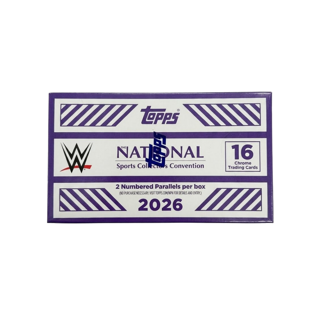 2026 Topps WWE National Sports Collectors Convention (NSCC) Exclusive Box
