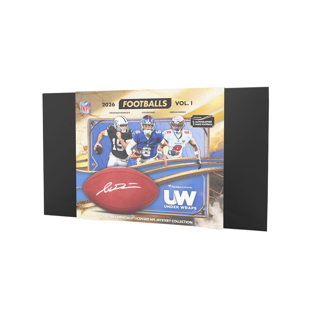 2026 Under Wraps NFL Autographed Football Box