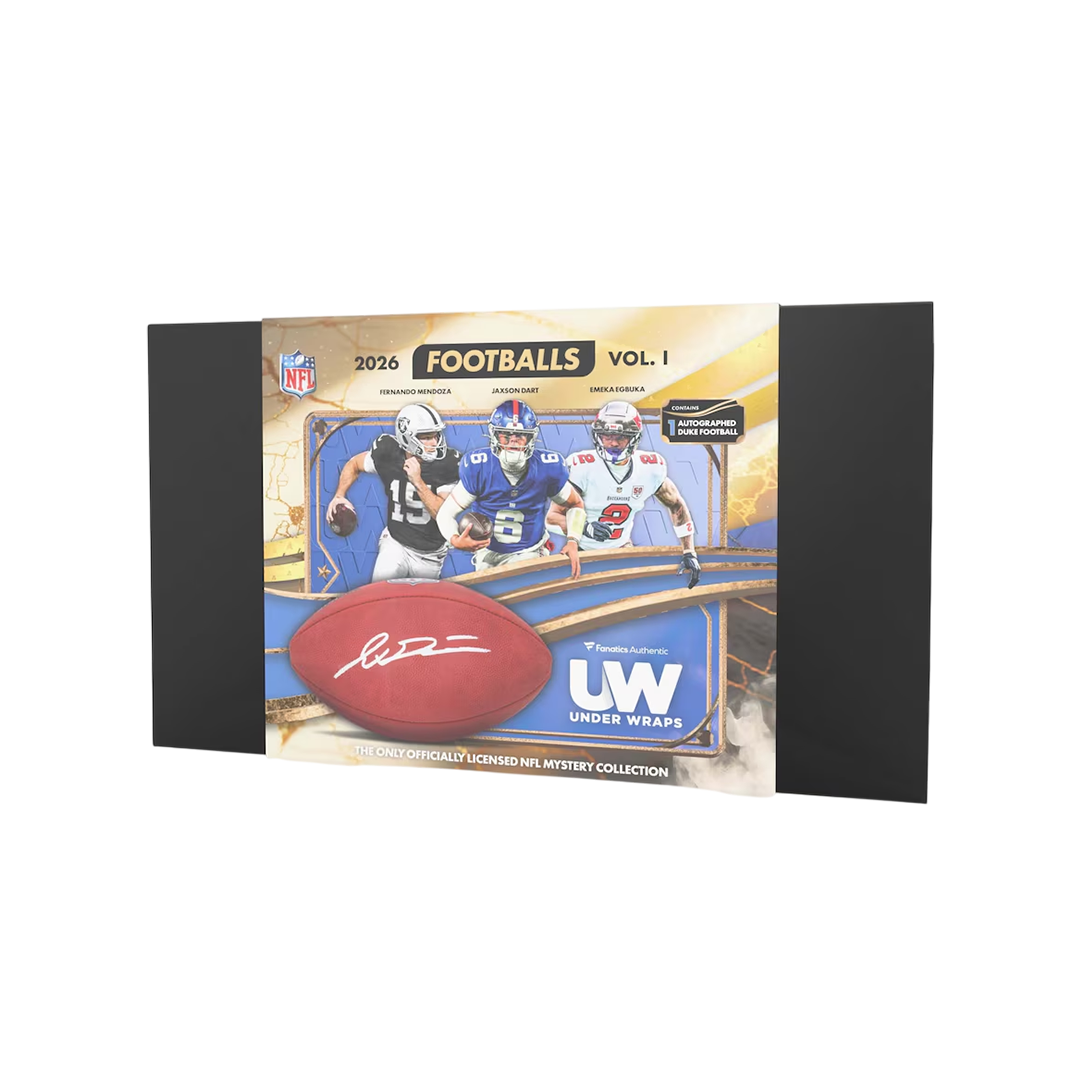 2026 Under Wraps NFL Autographed Football Box