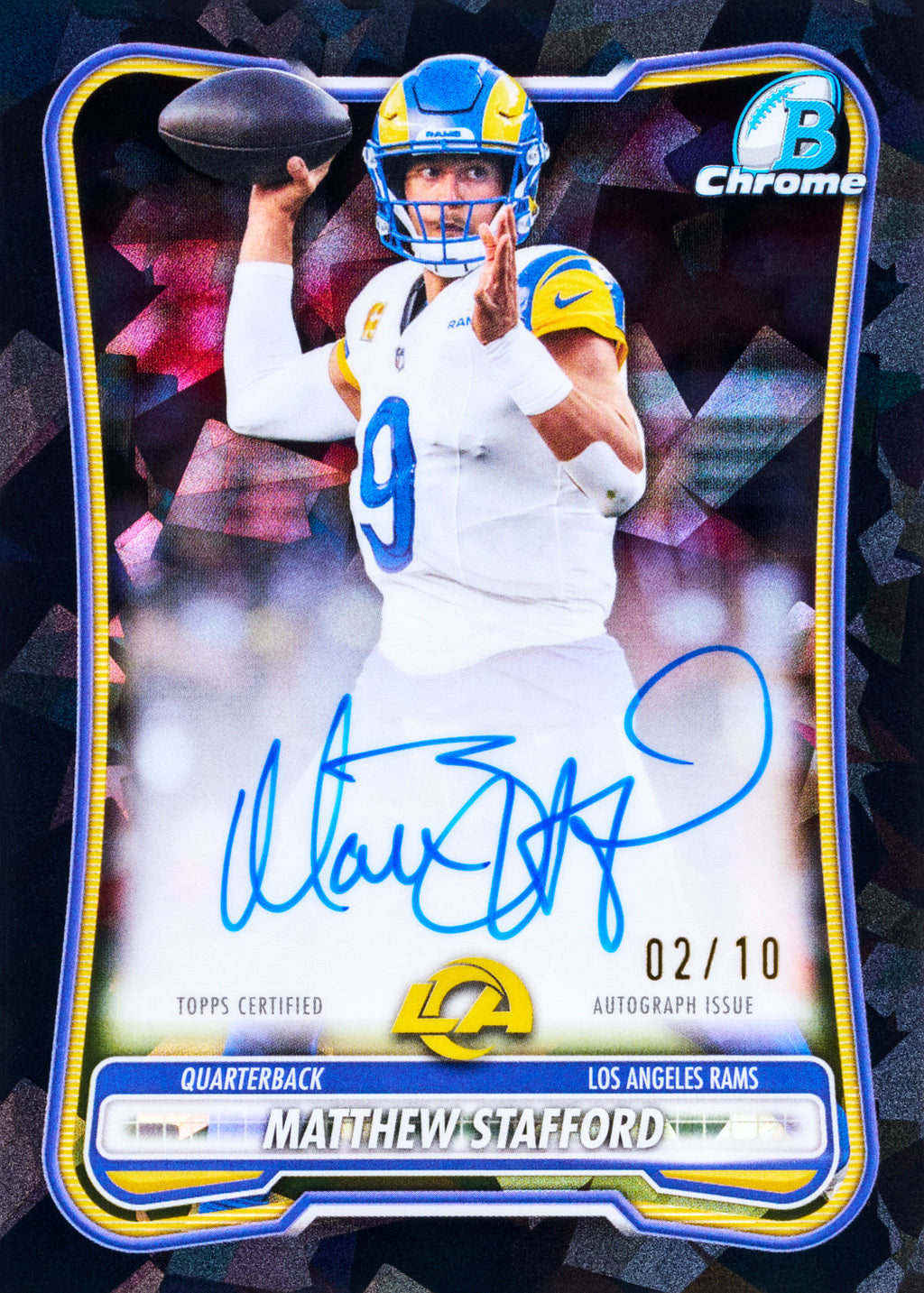 2026 Bowman Football Sapphire Edition Box