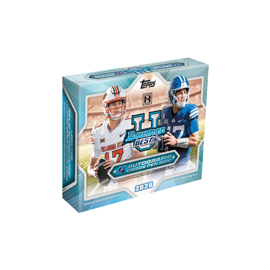 2026 Bowman Best University  Football Hobby Trading Cards