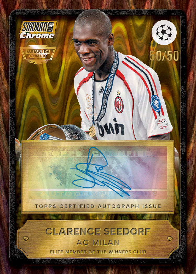 2025-26 Topps Stadium Club Chrome UEFA Champions League Members Only Delight Box