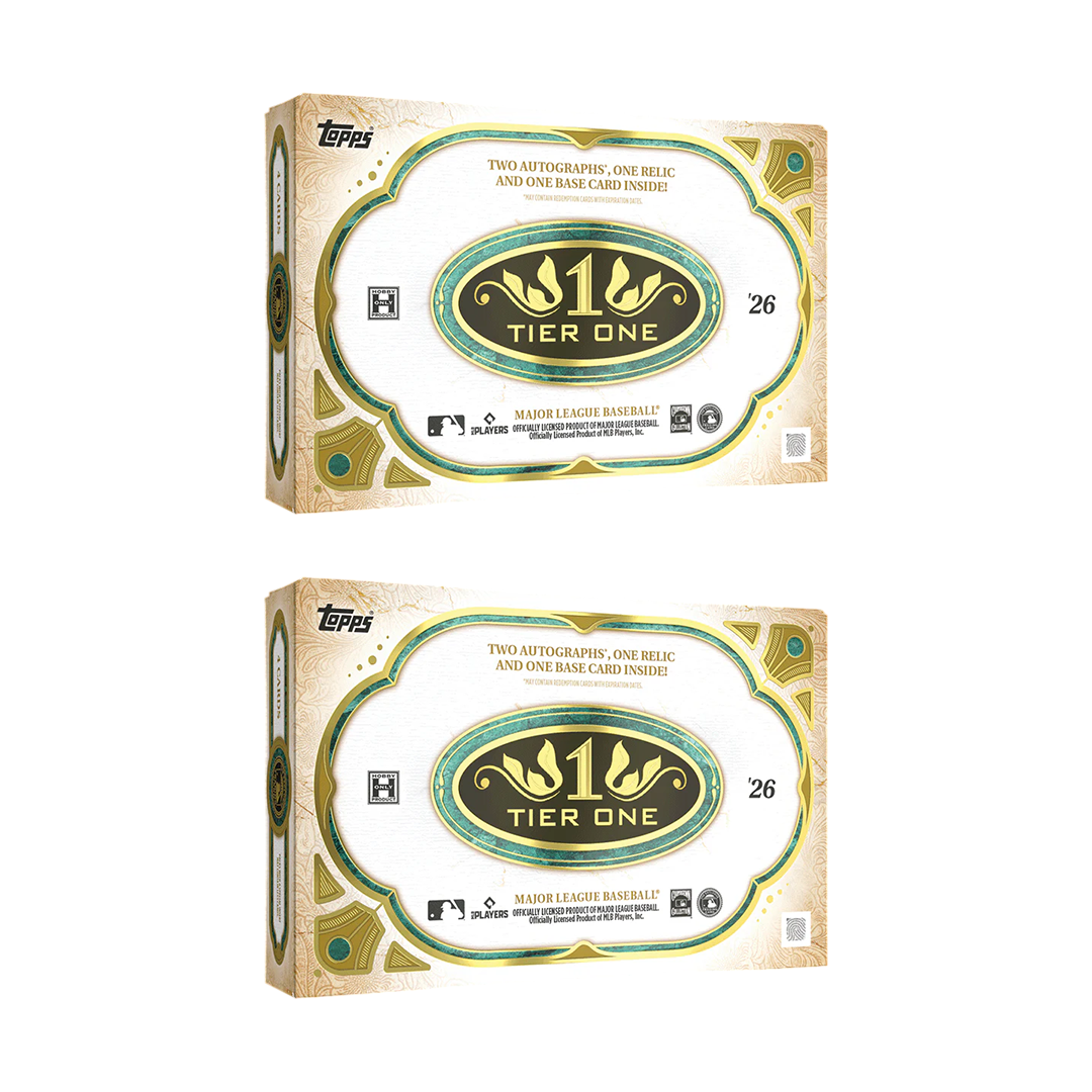 BREAK#217 **NEW RELEASE** WEDNESDAY 2026 Topps Tier One Baseball Hobby (x2) Pick Your Team (MD) 06/24/26 10:00 AM EST or RIP ON FILL