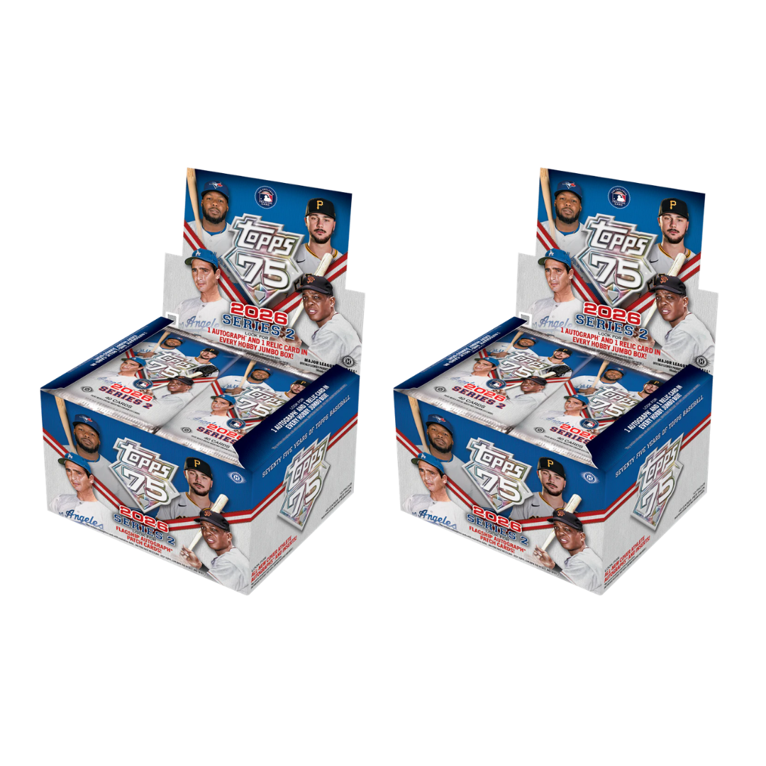 BREAK#222 THURSDAY 2026 Topps Series 2 Baseball Jumbo (x2) Pick Your Team (MD) 06/25/26 07:30 AM EST or RIP ON FILL