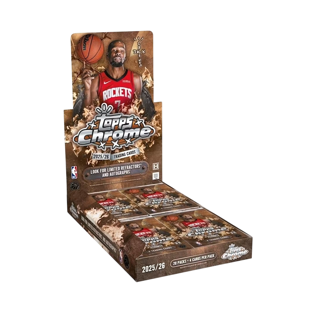 2025-26 Topps Chrome Cactus Jack Hobby Basketball Trading Cards