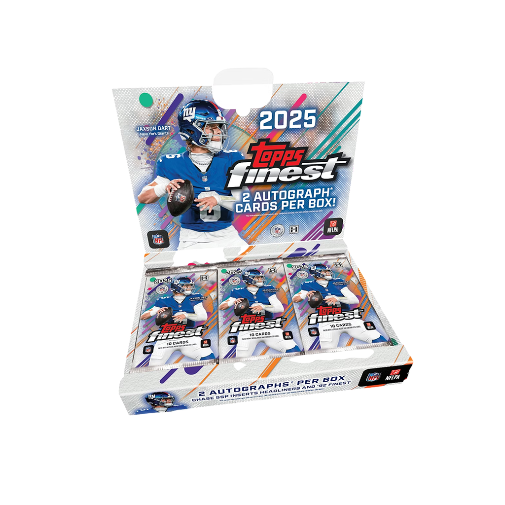 2025 Topps Finest Football Hobby Trading Cards
