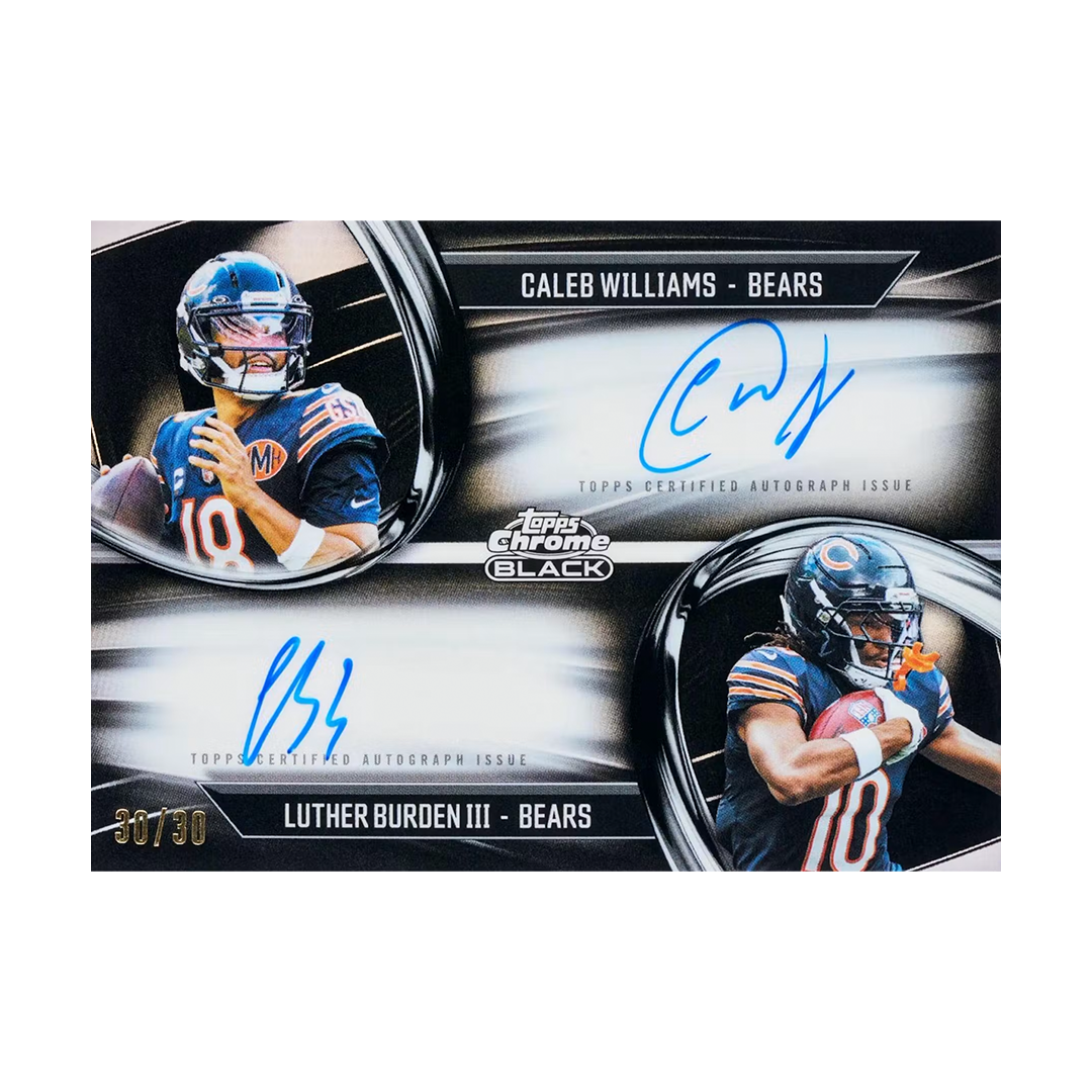 2025 Topps Chrome Black Football Hobby Box