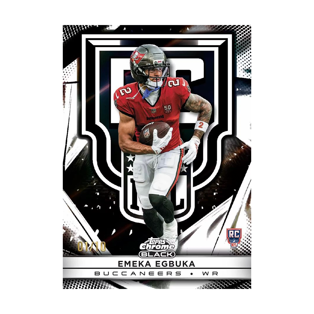 2025 Topps Chrome Black Football Hobby Box