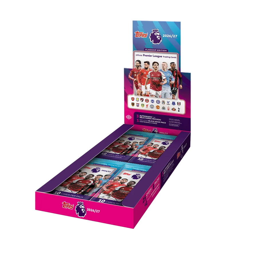 2026-27 Topps Flagship EPL Soccer Hobby Box