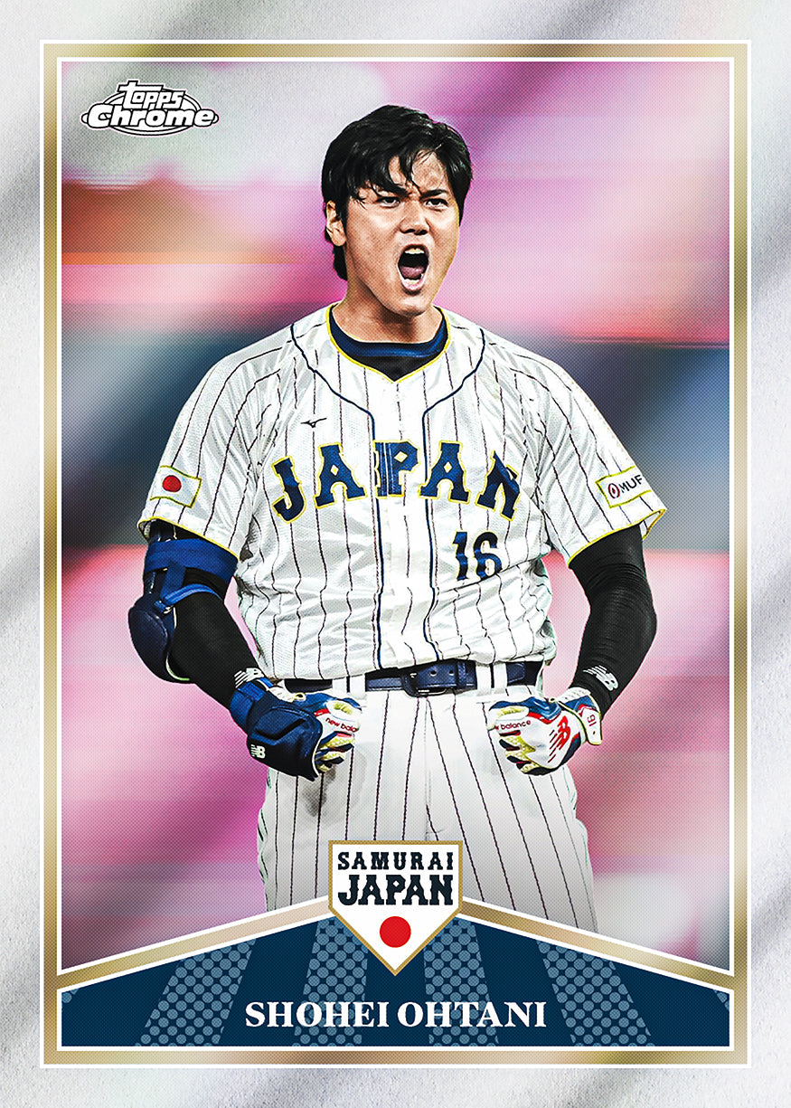 2026 Topps Chrome Baseball Team Samurai Japan Collection Box