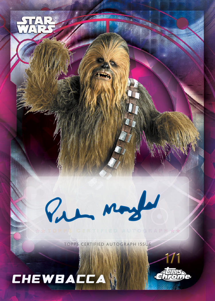 2026 Topps Star Wars Chrome Sapphire Edition Box