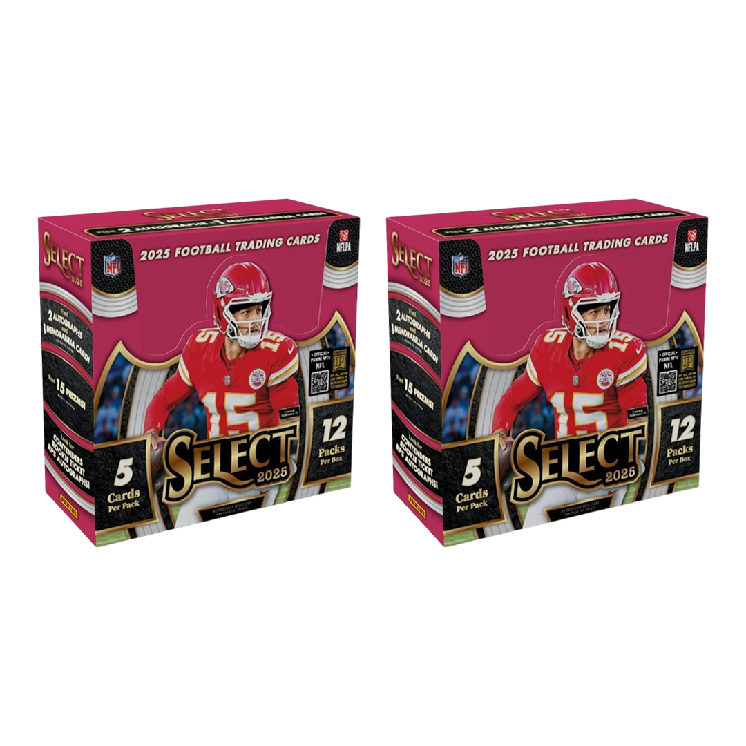 BREAK#350 TUESDAY  2025 Panini Select Football Hobby (x2) Pick Your Team (CT) 03/04/26 12:00 AM EST or RIP ON FILL