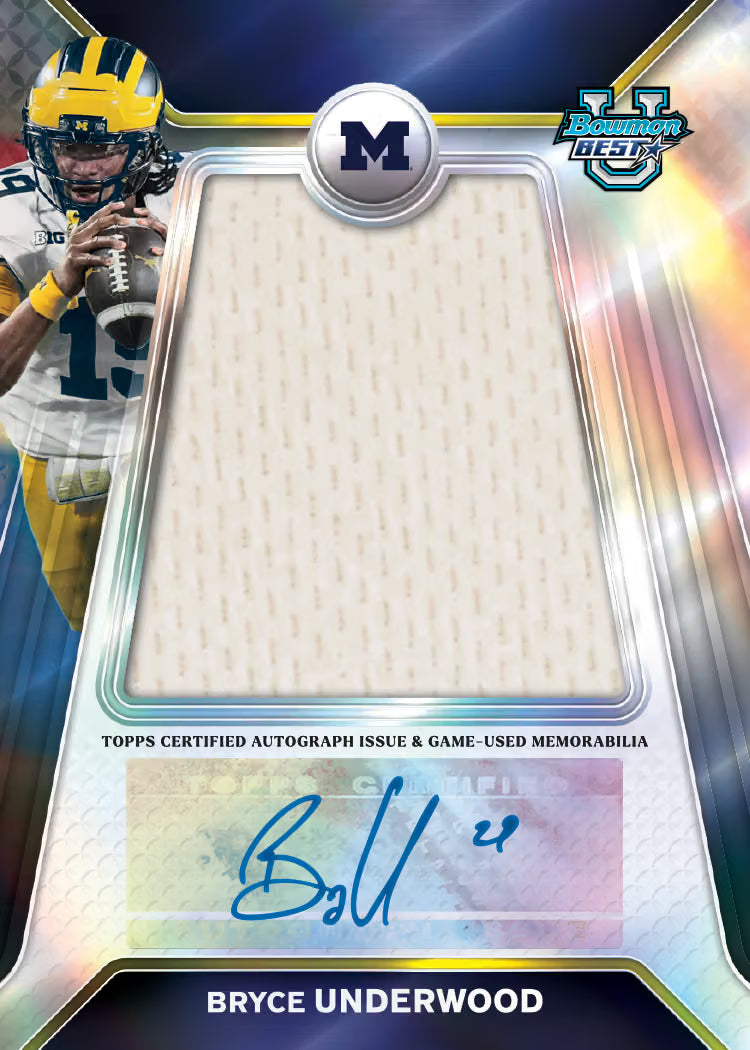 2026 Bowman Best University  Football Hobby Trading Cards