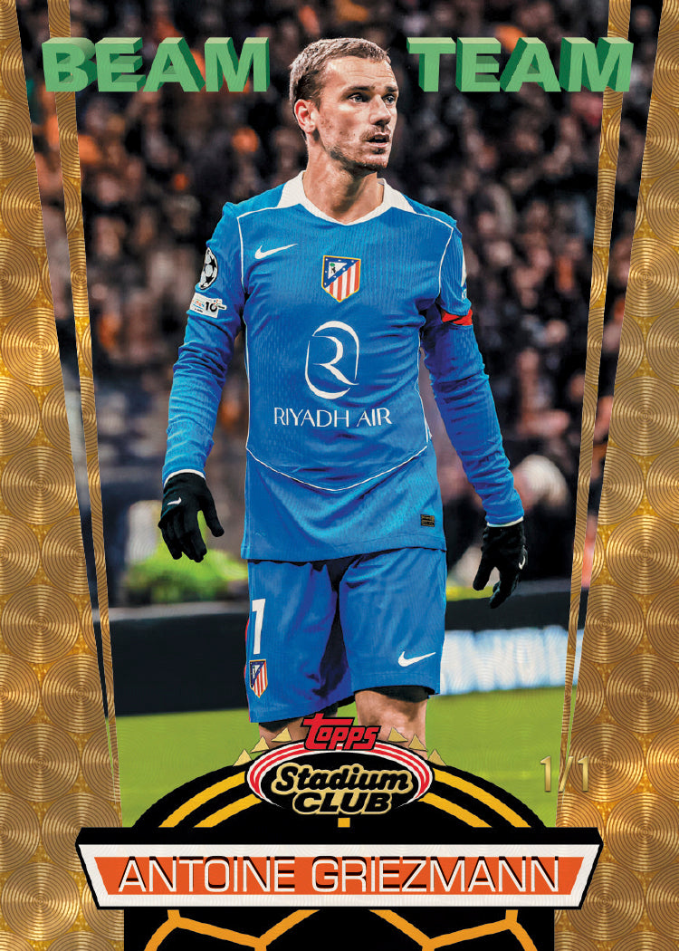 2025-26 Topps Stadium Club Chrome UEFA Champions League Hobby Box