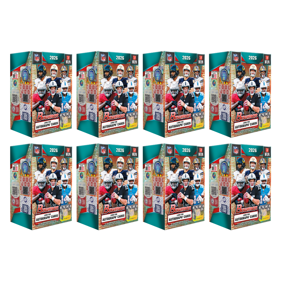 BREAK#352 2026 Bowman Football Blasters (x8) Team Break 10/25/26 02:30 PM EST