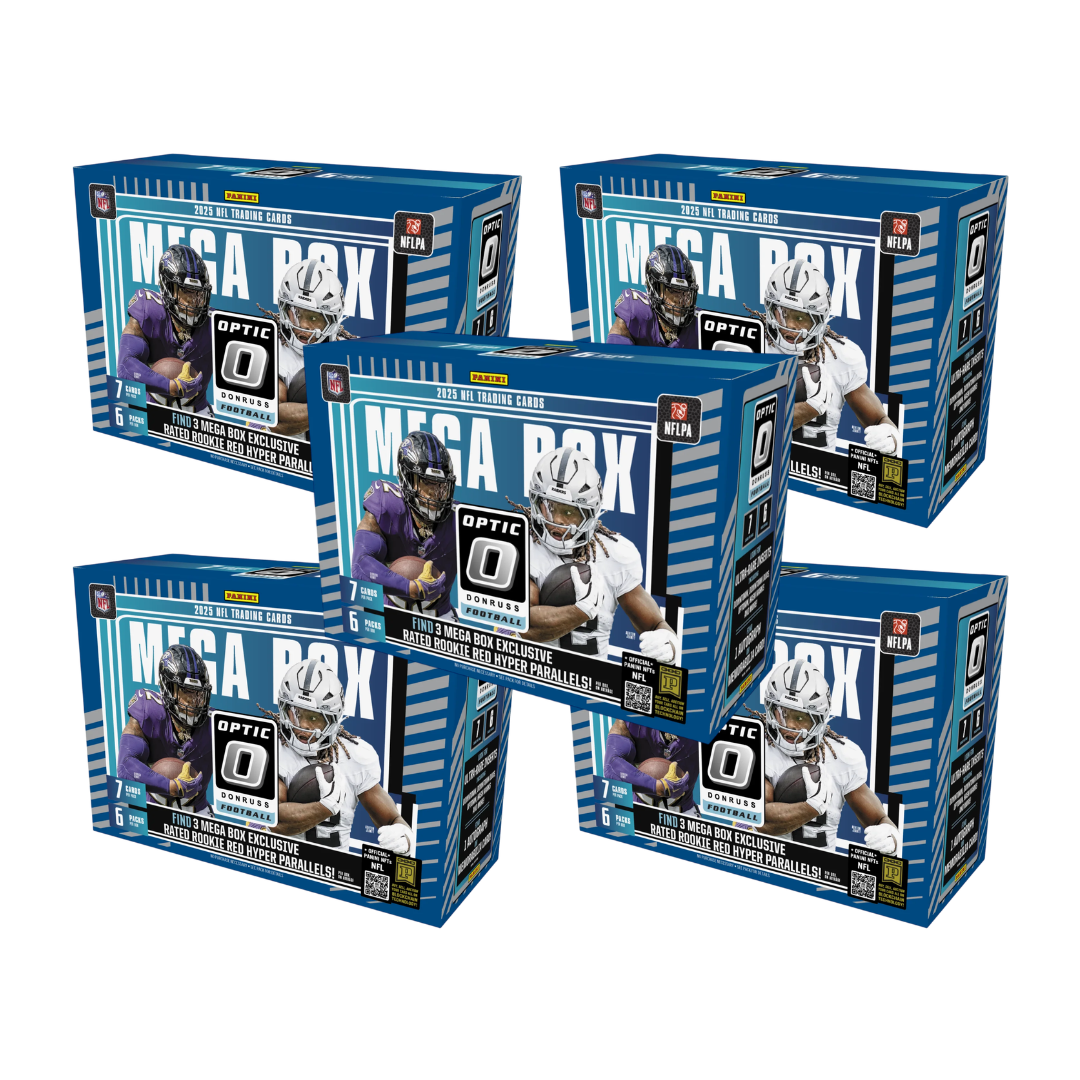 BREAK#351 2025 Donruss Optic Football Mega (x5) Team Break 10/25/26 01:30 PM EST