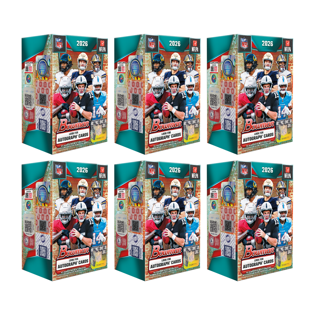 BREAK#355 2026 Bowman Football Blasters (x6) Team Break 10/26/26 11:30 AM EST