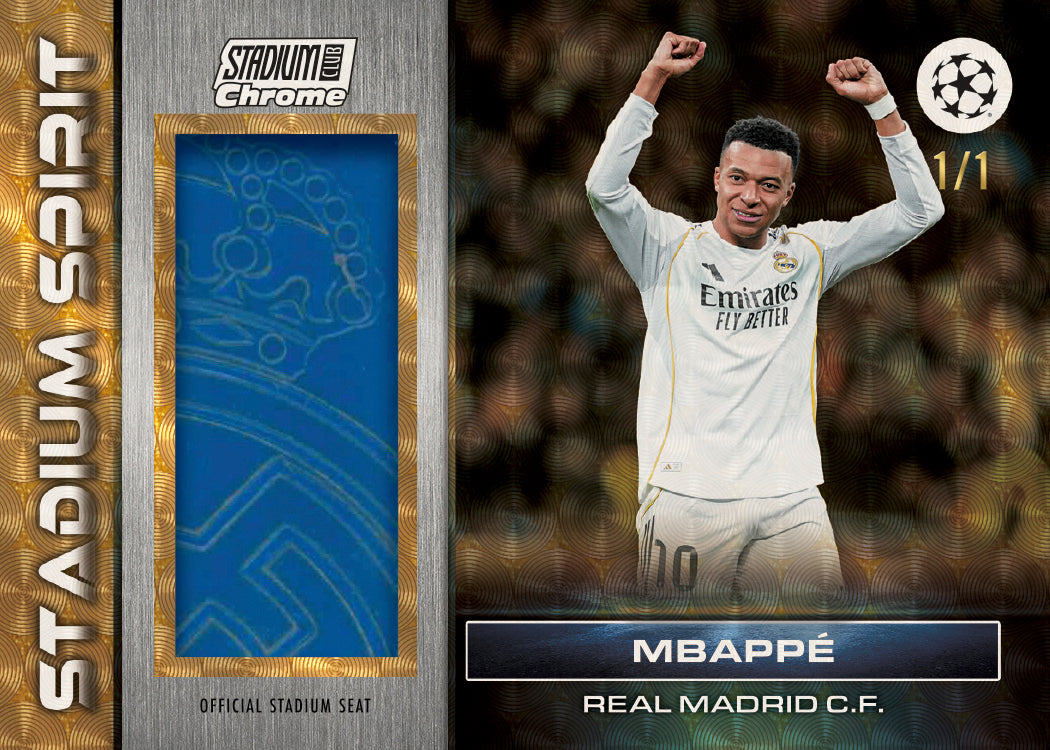 2025-26 Topps Stadium Club Chrome UEFA Champions League Members Only Delight Box