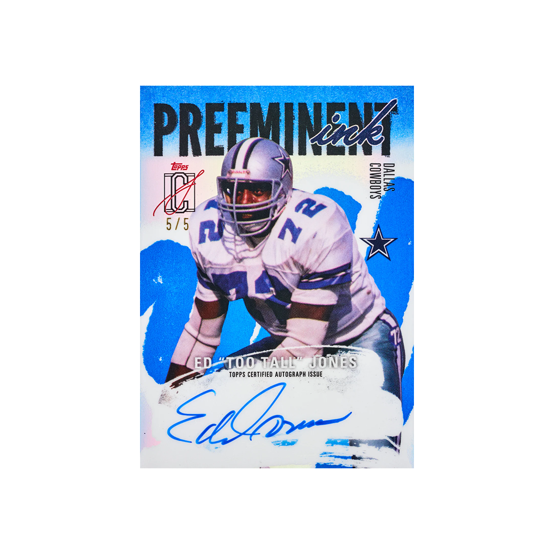2025 Topps Signature Class Football Jumbo Hobby Trading Card