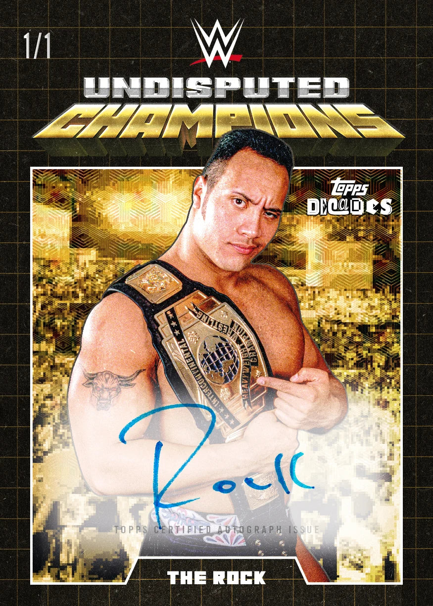 2026 Topps Decades WWE 90s Hobby Box