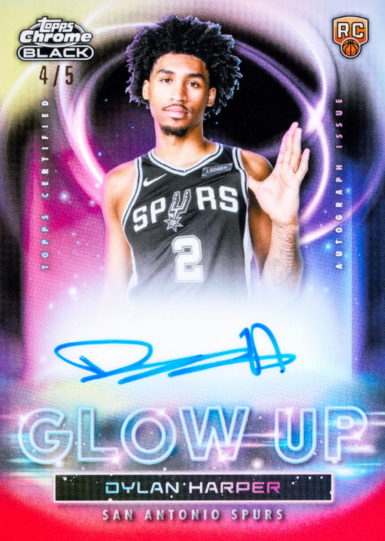 2025-26 Topps Chrome Black Basketball Hobby Box