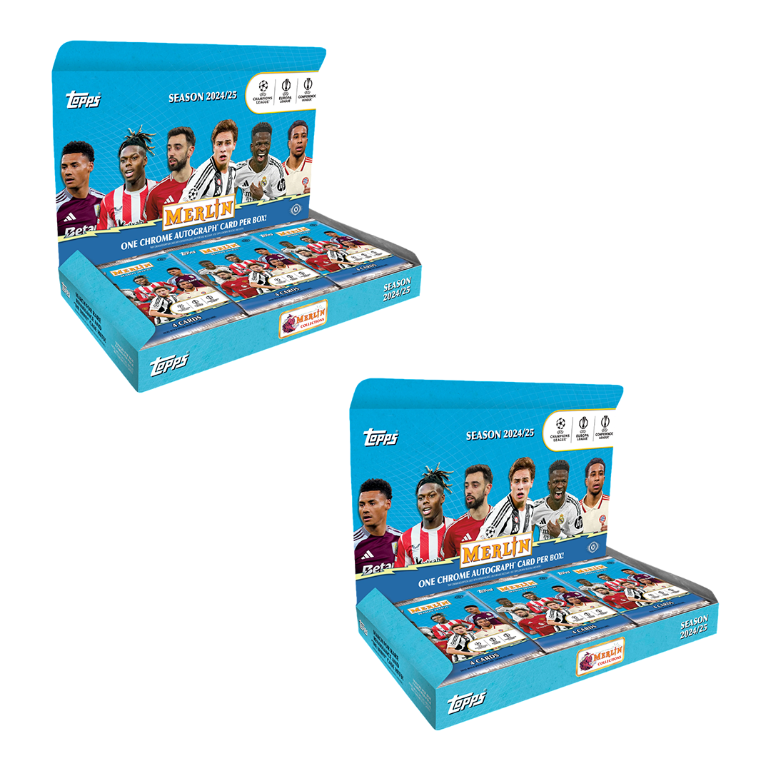 BANGER#453 THURSDAY 2024-25 Topps Merlin UCC Soccer Hobby (x2) Pick Your Team (XX) 12/25/25 10:30 AM EST or RIP ON FILL