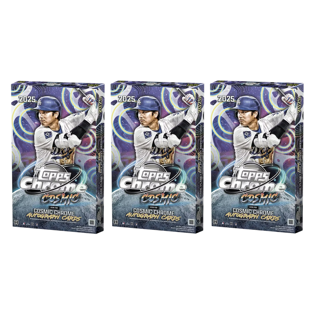 BREAK#499 FRIDAY 12/27/25 01:30 AM EST or RIP ON FILL 2025 Topps Chrome Cosmic Baseball Hobby (x3) Pick Your Team (BPFO)