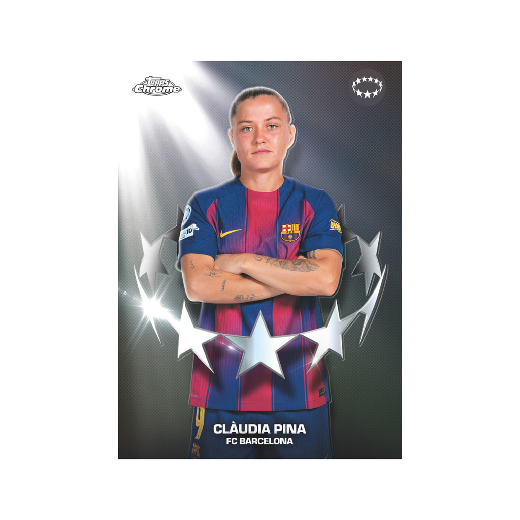 2025-26 Topps Chrome UEFA Women's Champions League Hobby Trading Cards