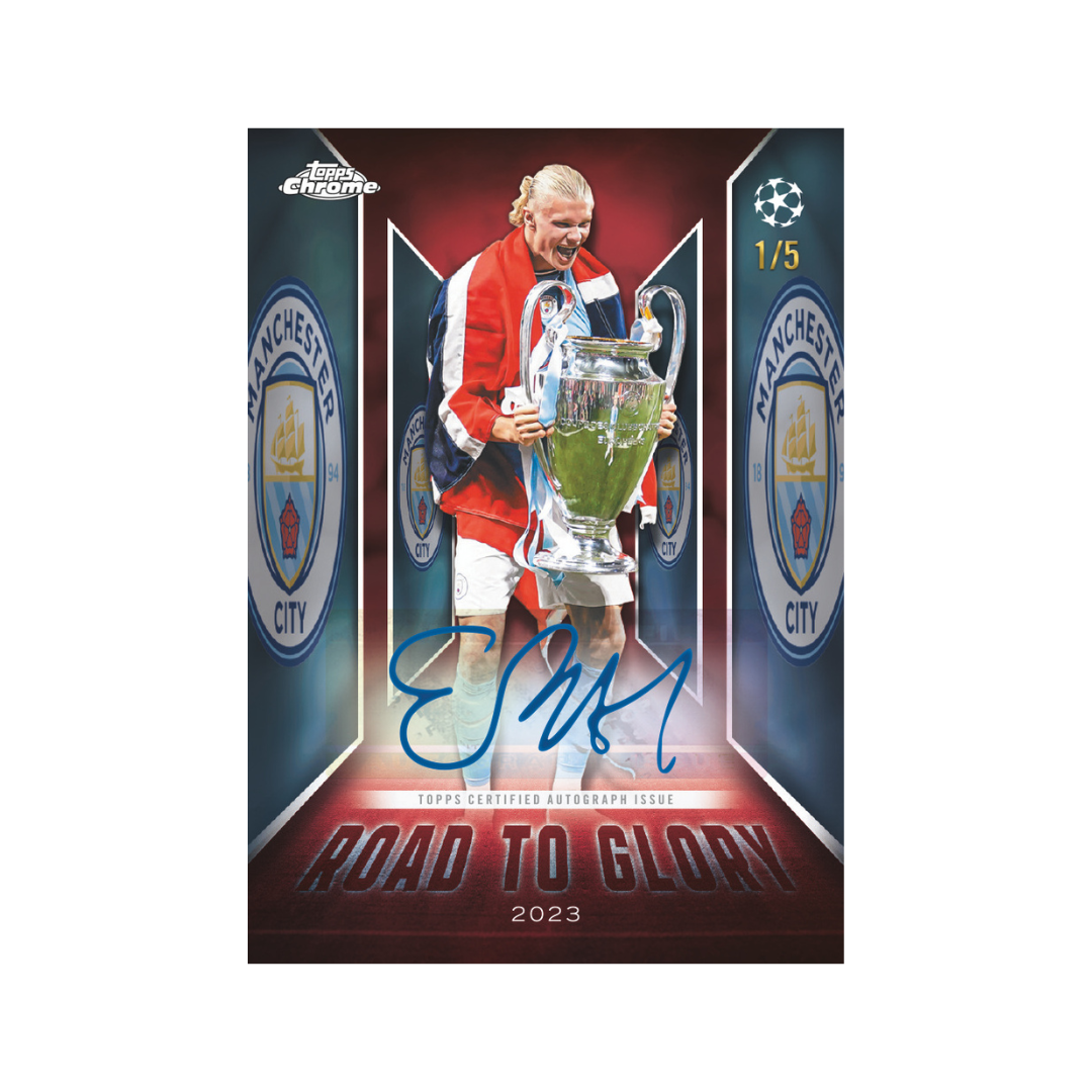 2025-26 Topps Chrome UEFA Champions League Jumbo Hobby Trading Cards