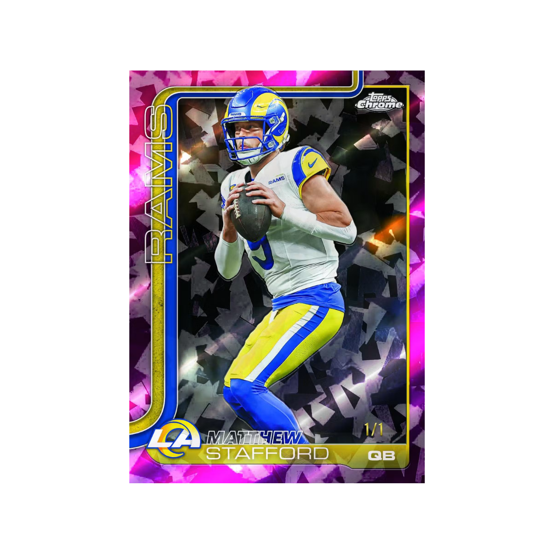 2025 Topps Chrome Sapphire Football Hobby Trading Cards