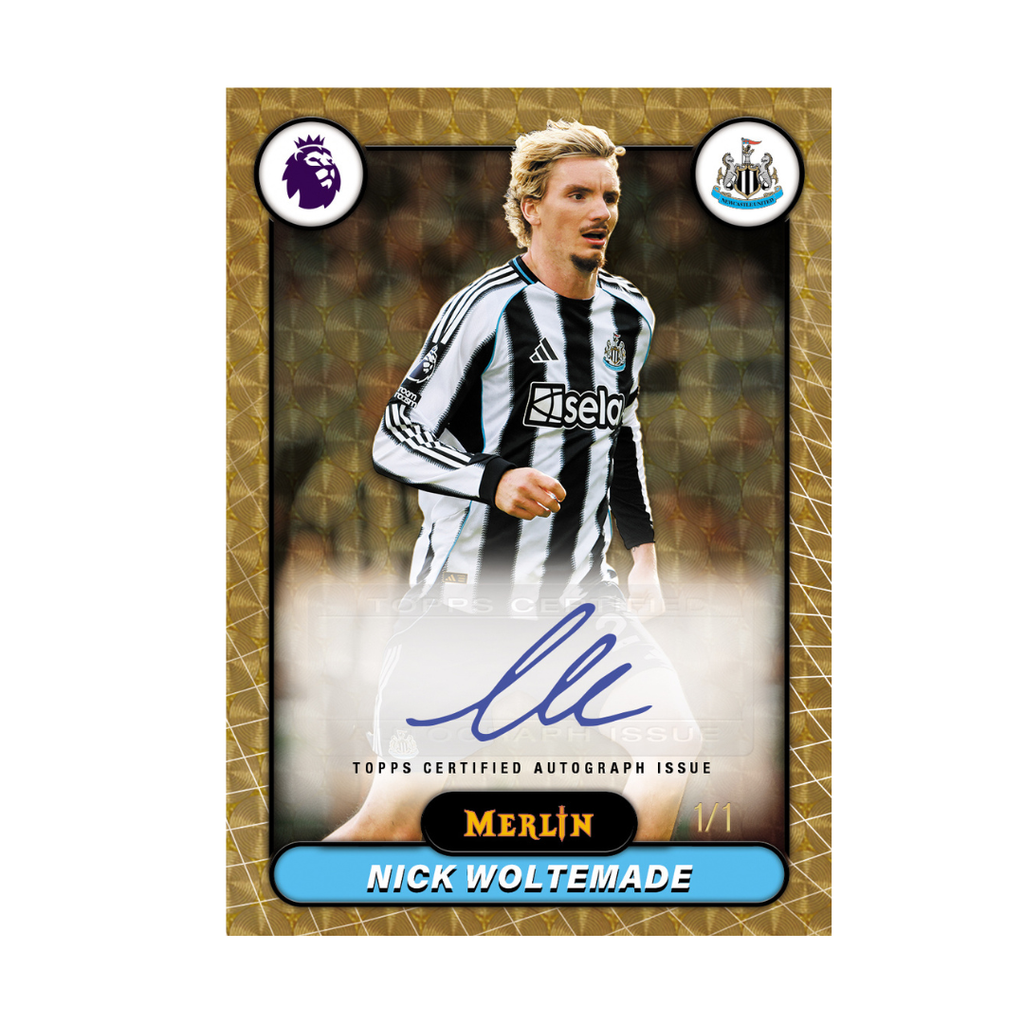 2025-26 Topps Merlin UCC Soccer Hobby Trading Cards