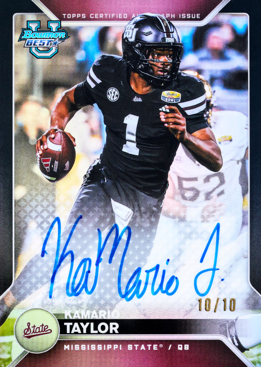 2026 Bowman Best University  Football Hobby Trading Cards