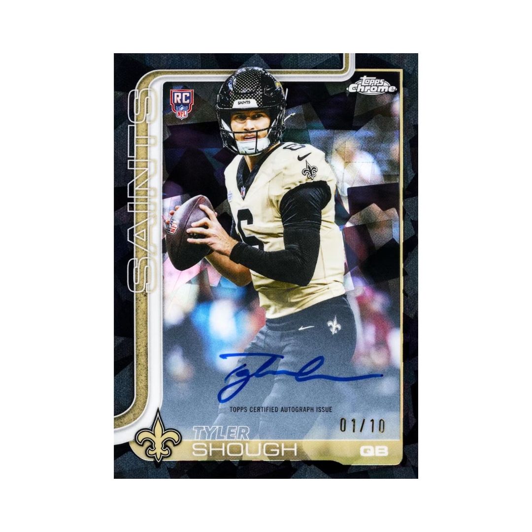 2025 Topps Chrome Sapphire Football Hobby Trading Cards