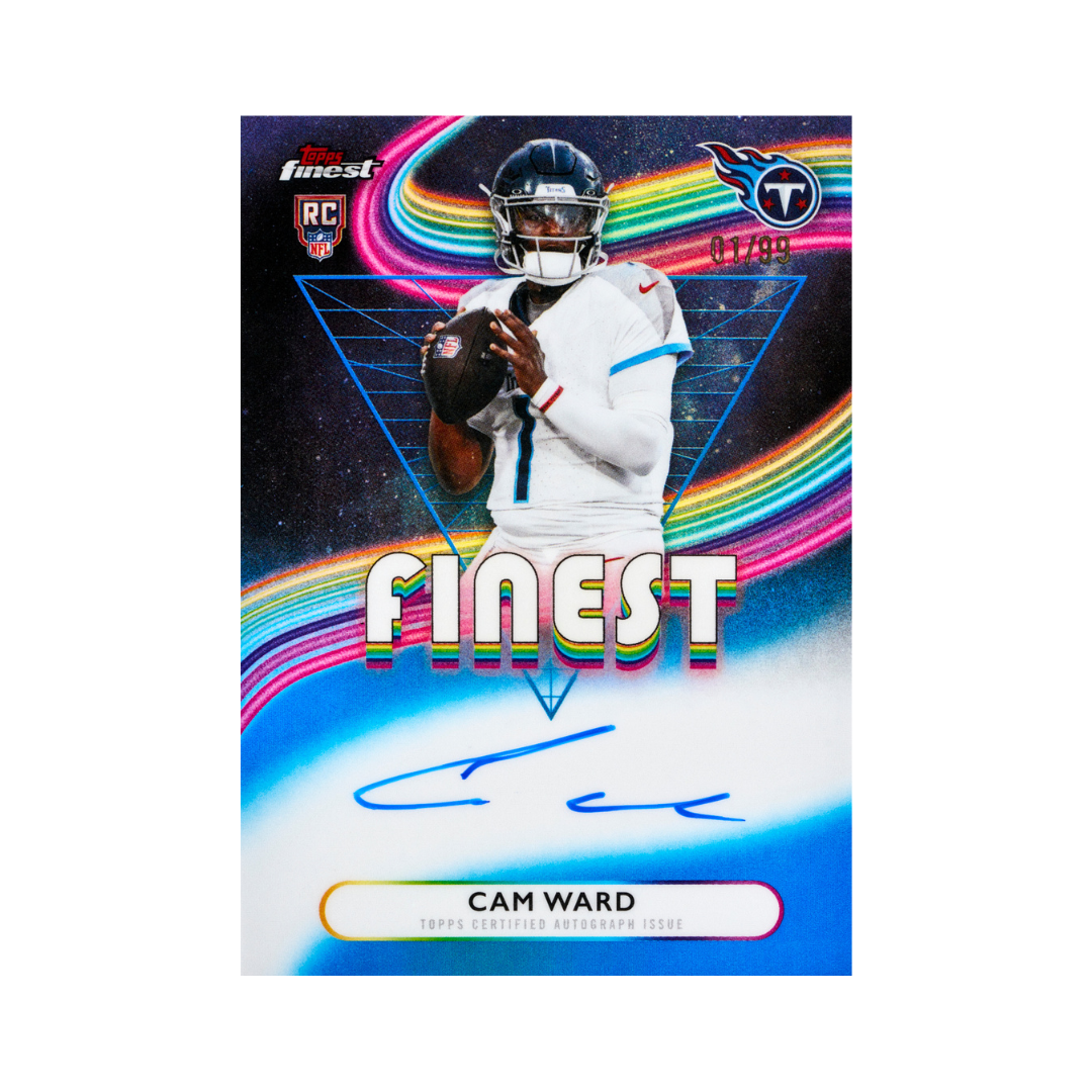 2025 Topps Finest Football Hobby Trading Cards