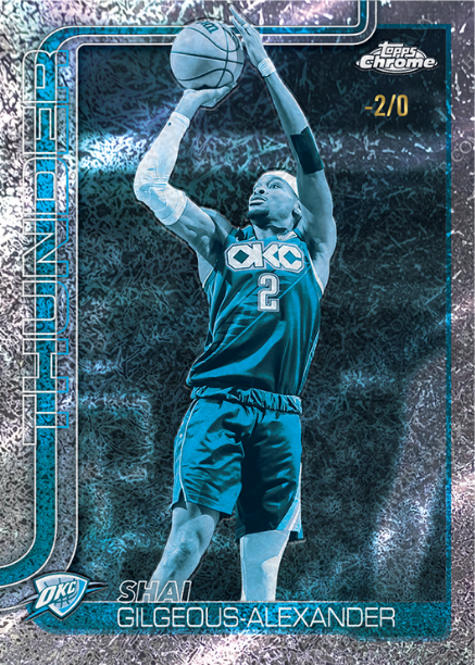 2025-26 Topps Chrome Update Basketball Blaster Box