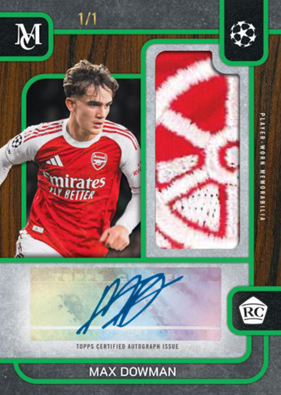 2025-26 Topps UEFA Champions League Museum Hobby Box