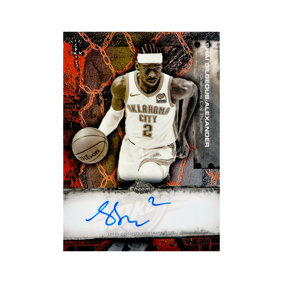 2025-26 Topps Chrome Cactus Jack Hobby Basketball Trading Cards