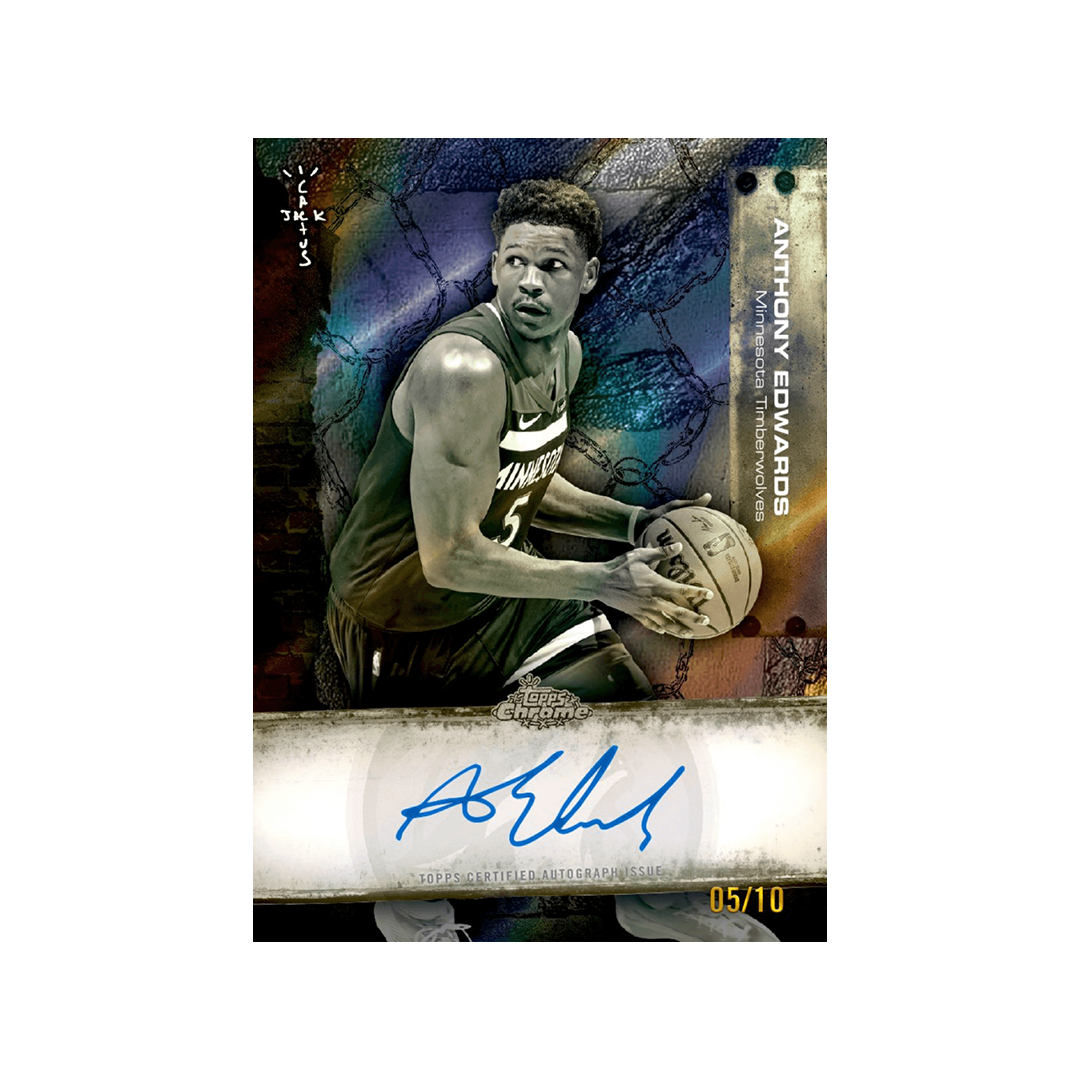 2025-26 Topps Chrome Cactus Jack Hobby Basketball Trading Cards