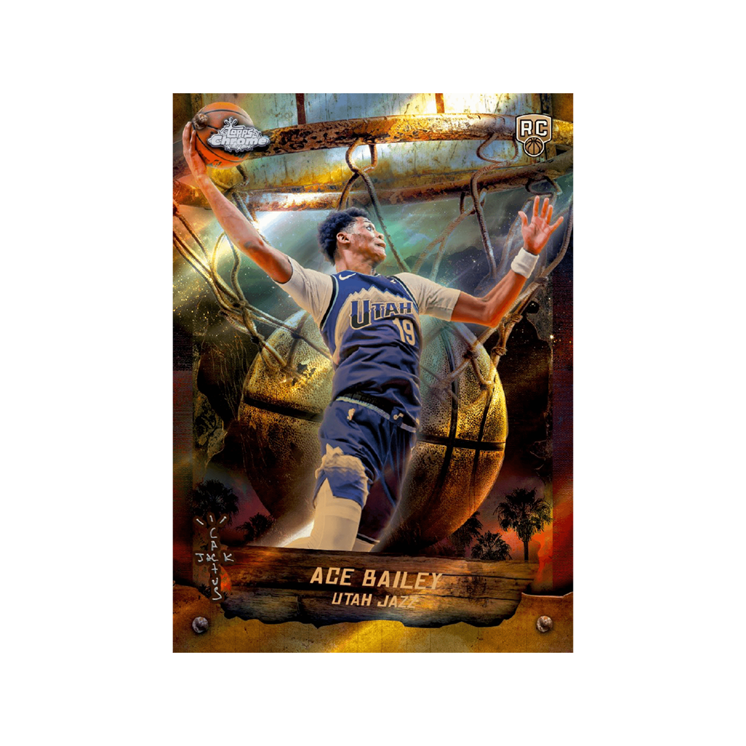 2025-26 Topps Chrome Cactus Jack Hobby Basketball Trading Cards