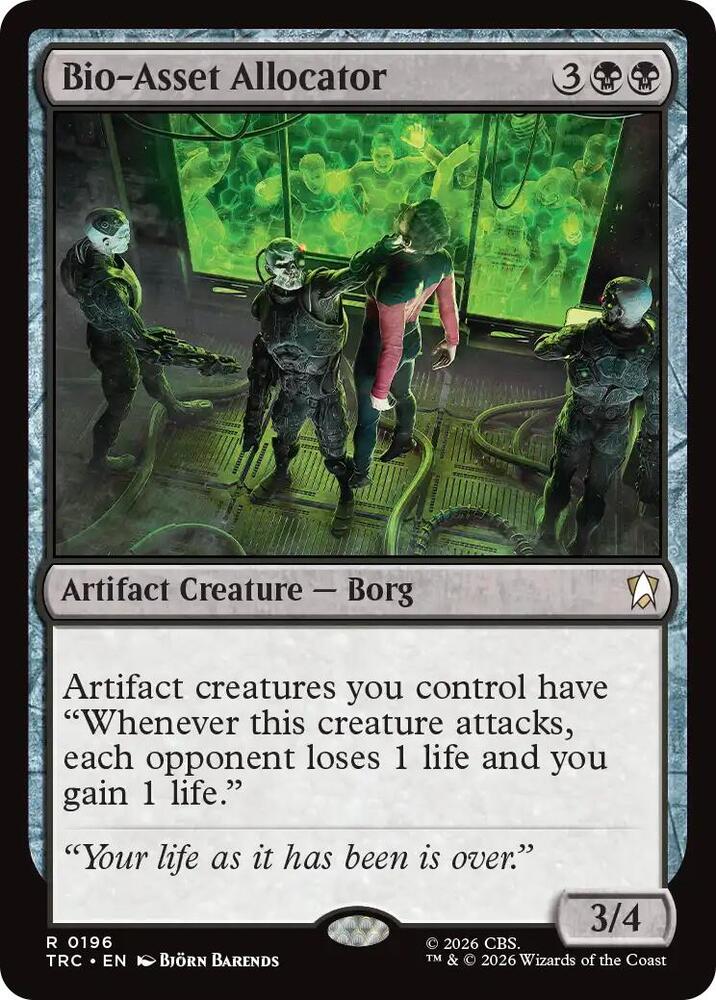Magic: The Gathering Star Trek Commander Deck Display - We Are the Borg