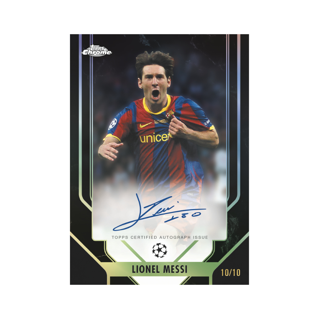 2025-26 Topps Chrome UEFA Champions League Hobby Trading Cards
