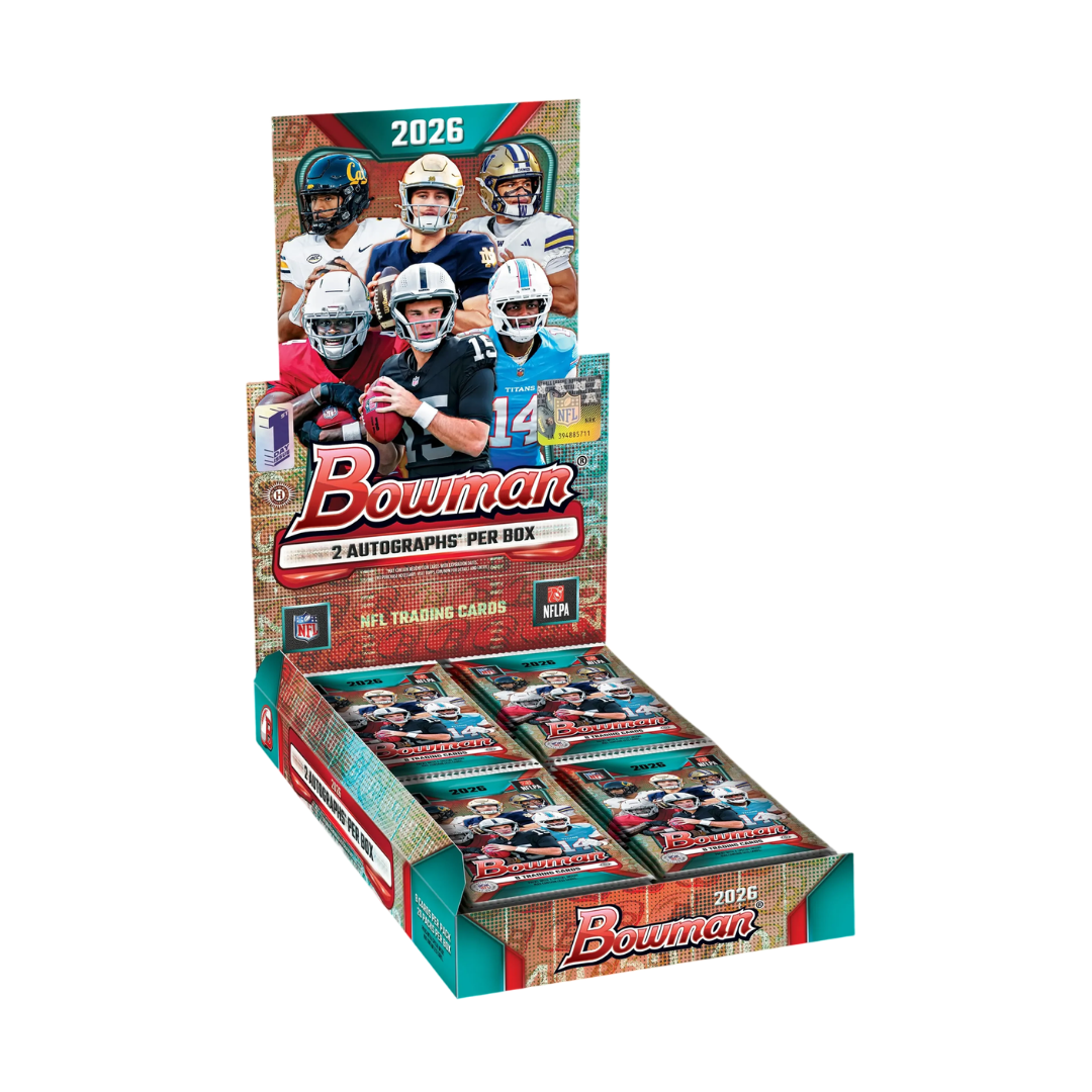 2026 Topps Bowman Football First Day Issue Hobby Box