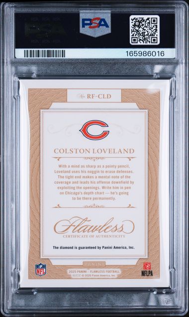 2025 Flawless Colston Loveland Retro FLWLS Emerald #RF-CLD PSA GM-MT 10 Auto 10