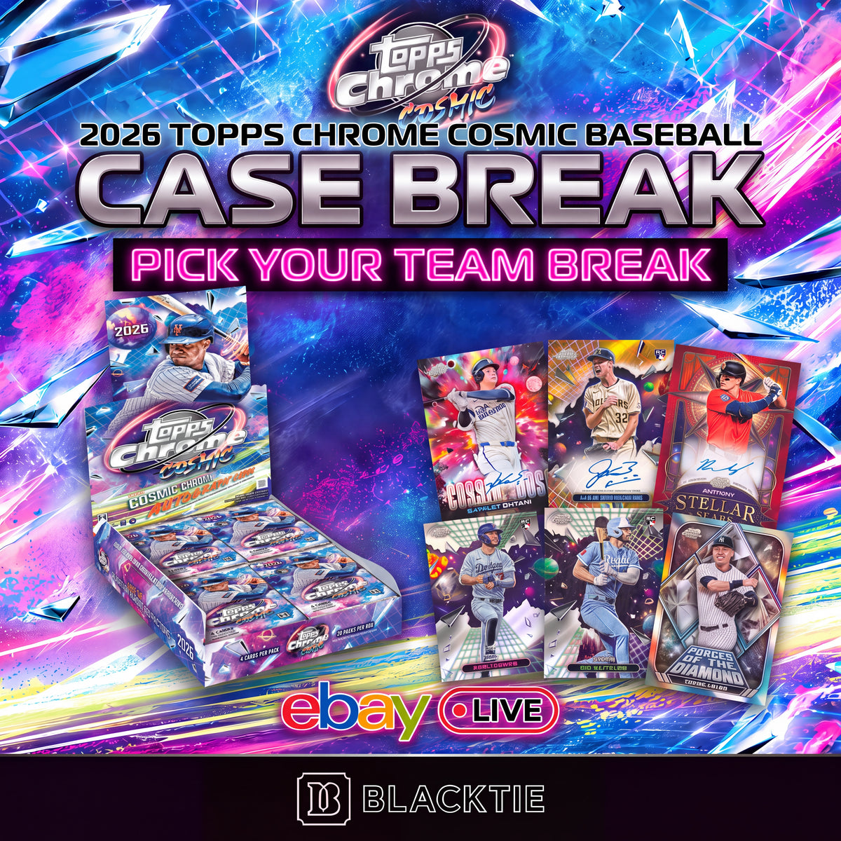 2026 TOPPS COSMIC CHROME BASEBALL CASE BREAK | #COS001