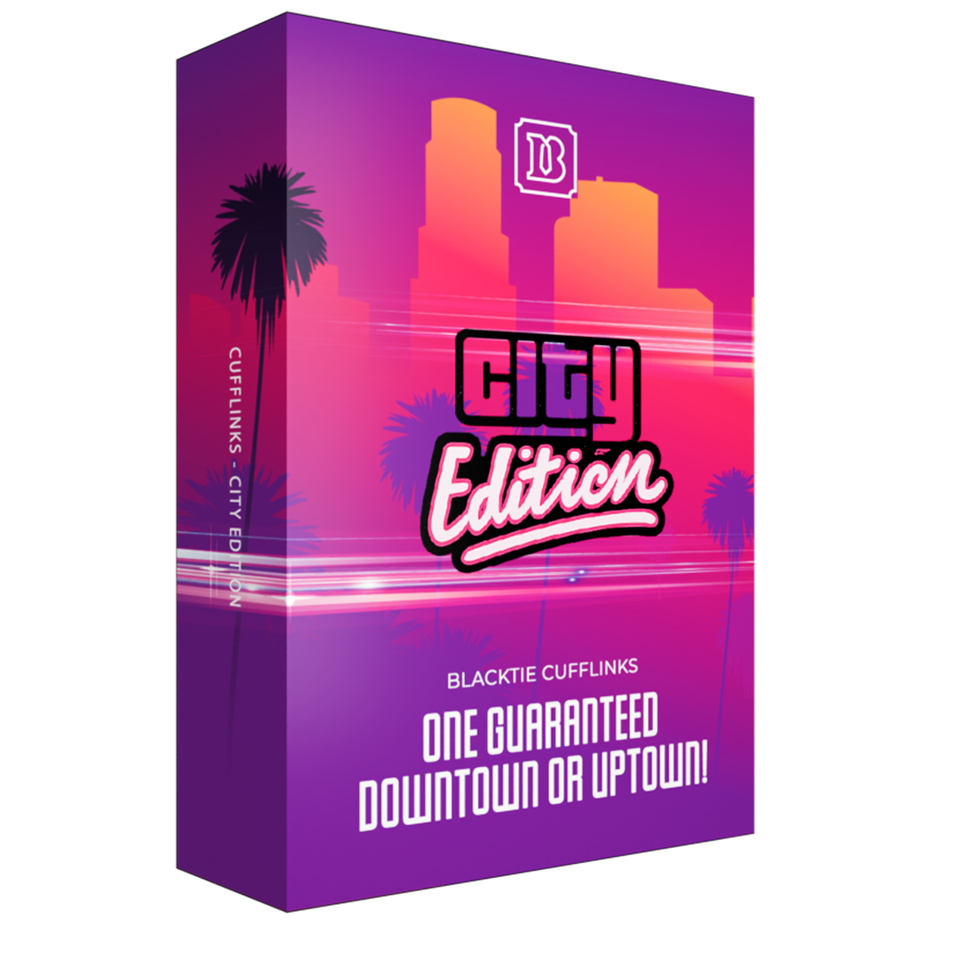 BlackTie Cufflink Collection – City Edition Trading Cards