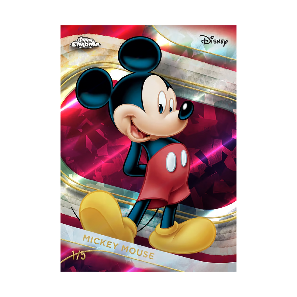 2026 Topps Chrome Disney Sapphire Hobby Box