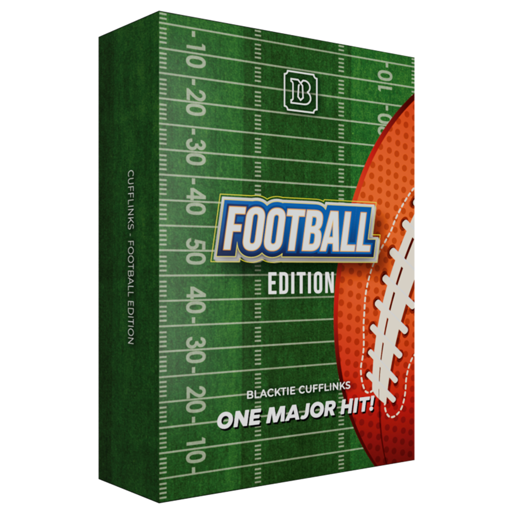 BlackTie Cufflink Collection – Football Edition Trading Cards