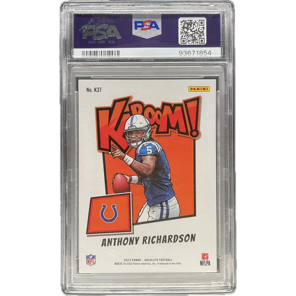 Anthony Richardson - 2023 Panini Absolute Kaboom Rookie On-Card Autograph