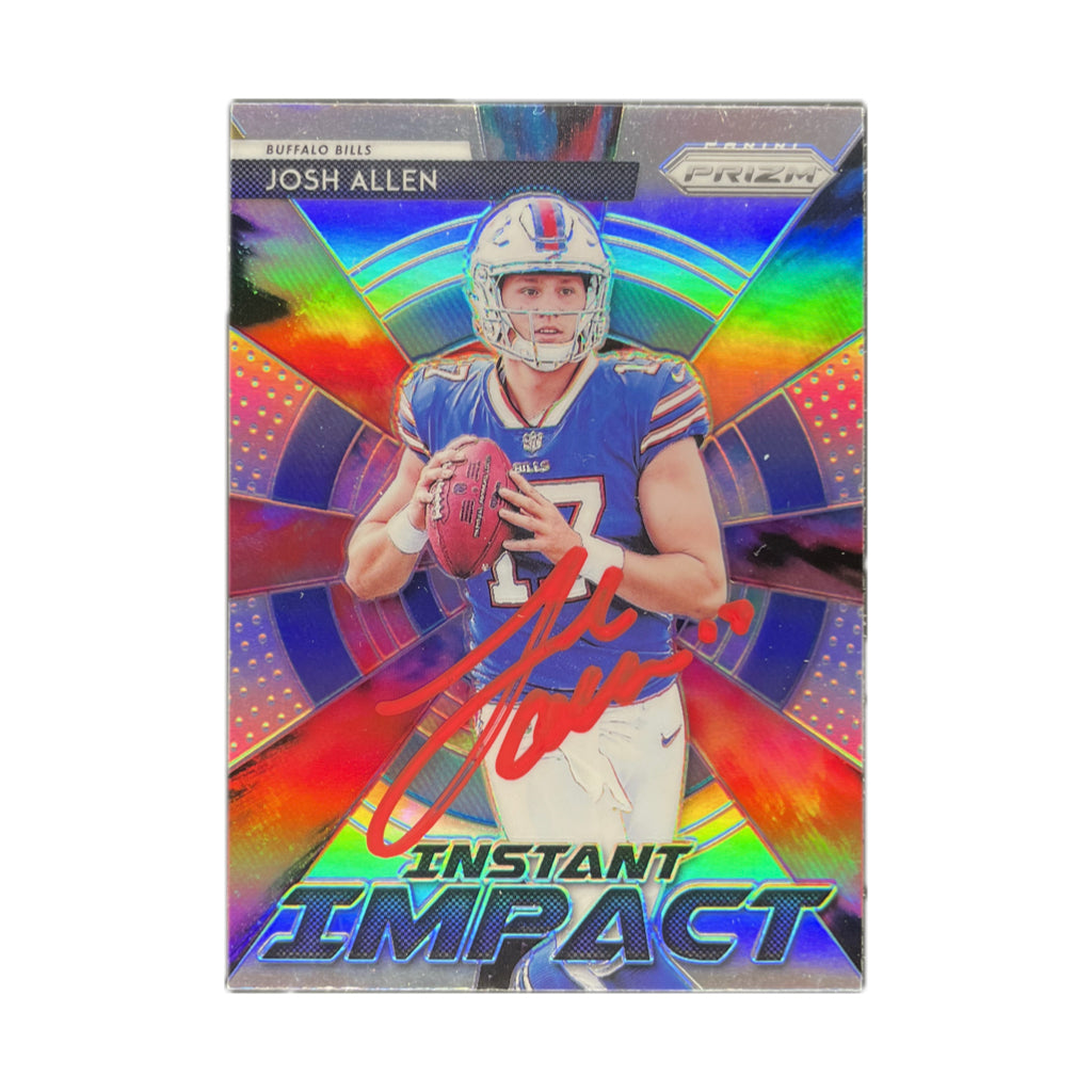 Josh Allen - 2018 Panini Prizm Instant Impact On-Card Autograph